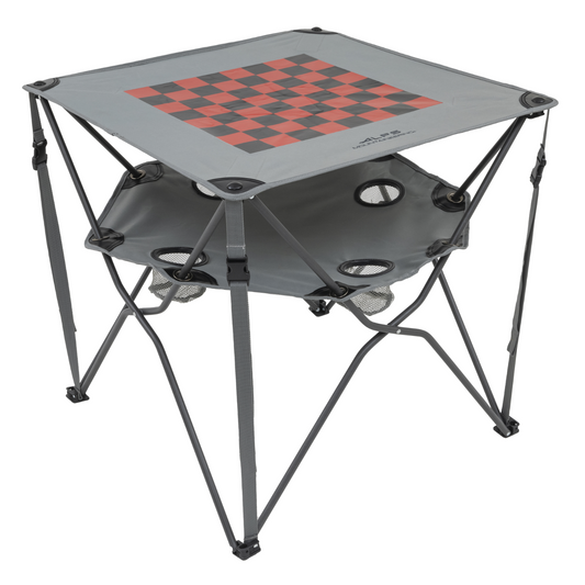 ALPS Mountaineering | Eclipse Checkerboard Gray Folding & Lightweight Table