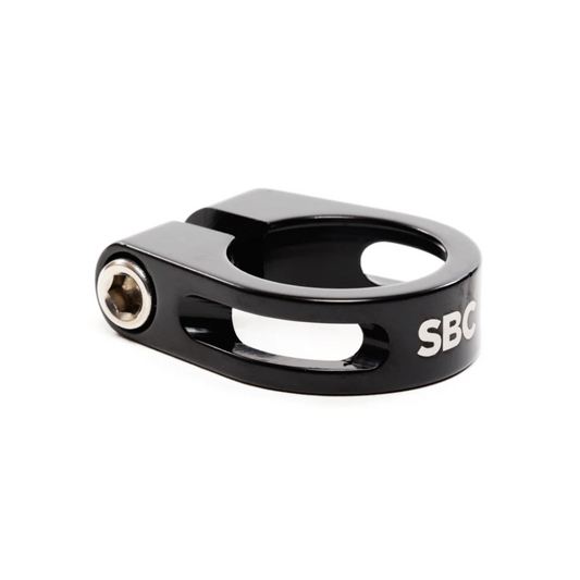 State Bicycle Co. | 29.5mm Seat Post Clamp (Black / Silver)