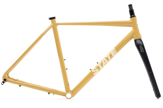 State Bicycle Co. | 6061 Black Label All-Road Frame & Fork Set Dune Tan