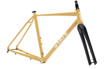 State Bicycle Co. | 6061 Black Label All-Road Frame & Fork Set Dune Tan