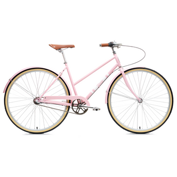 State Bicycle Co. | City Bike - Bubble-Gum (3 Speed)