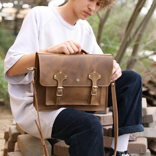 Lifetime Leather Co | Messenger Bag