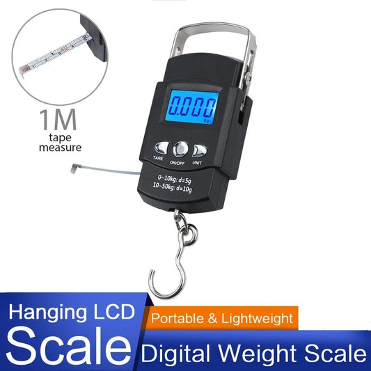 E-Scale For Fishing with Backlit LCD Display
