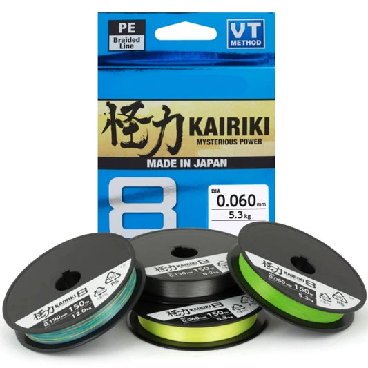 Kairiki 8 braid Super Strong Fishing Line