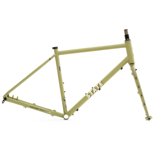 State Bicycle Co. | 4130 All-Road - Frame & Fork Set - Matte Olive