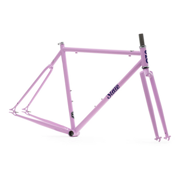 State Bicycle Co. | 4130 Steel - Fixed Gear / Single-Speed - Frame Set - Purple Reign