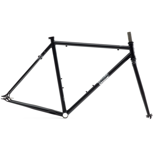 State Bicycle Co. | 4130 Steel - Fixed Gear / Single-Speed - Frame Set - Matte Black / Mirror