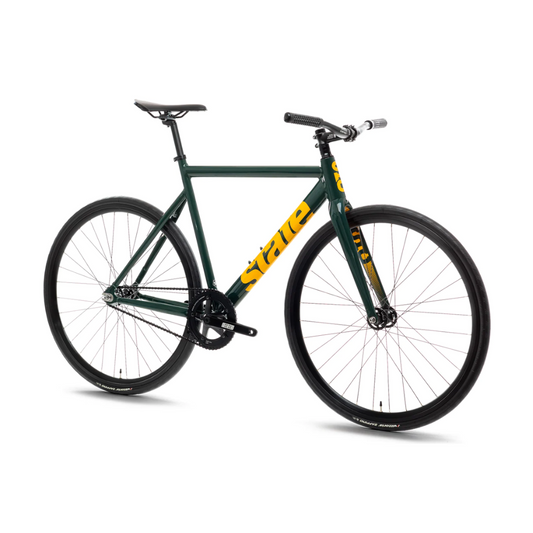 State Bicycle Co. | 6061 Black Label v3 - Green / Gold