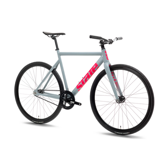 State Bicycle Co. | 6061 Black Label v3 - Grey / Fuchsia