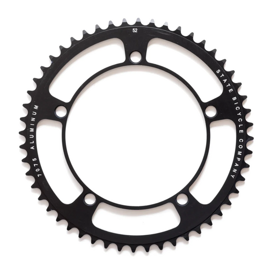 State Bicycle Co. | Black Label Series: Chainring - 46t , 48t , 49t , 52t (Black)