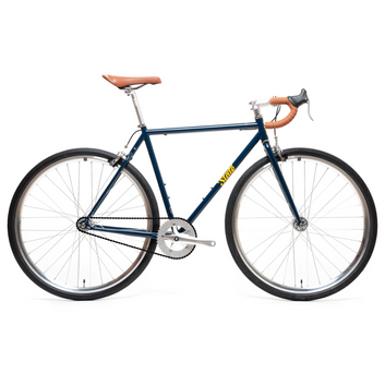 State Bicycle Co. | 4130 - Navy / Gold – (Fixed Gear / Single-Speed)