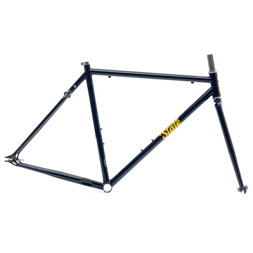 State Bicycle Co. | 4130 Steel - Fixed Gear / Single-Speed - Frame Set - Navy / Gold 1