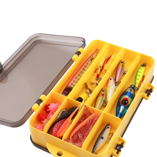 Double-sided Fishing Tackle Box