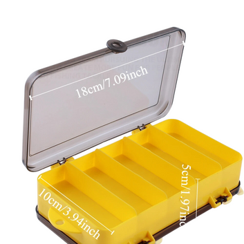 Double-sided Fishing Tackle Box