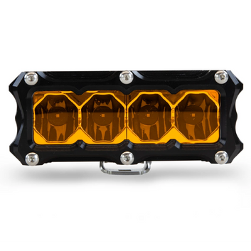 Heretic Studio | 6 Series Flood Reflector BA-4 Amber LED Light Bar - Pack of 2