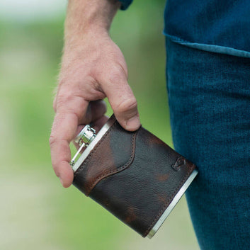 Mission Mercantile | Campaign Leather Flask