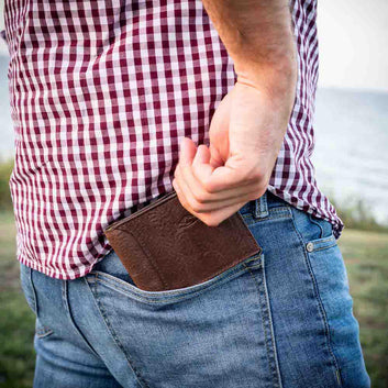 Mission Mercantile Leather Goods | Campaign Leather Bifold Wallet