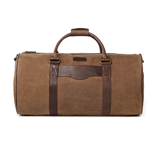 Mission Mercantile Leather Goods | Campaign Waxed Canvas Large Field Duffel Bag