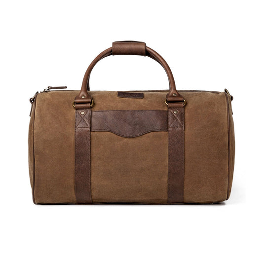 Mission Mercantile Leather Goods | Campaign Waxed Canvas Medium Field Duffel Bag