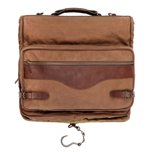 Mission Mercantile Leather Goods | Campaign Waxed Canvas Valet Bag