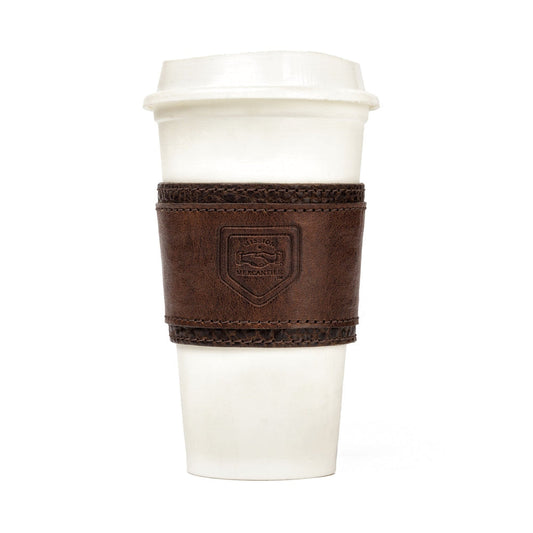 Mission Mercantile Leather Goods | Theodore Leather Cup Sleeve